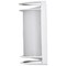 Nuvo LED Rectangular Bulk Head Fixture, White Finish with White Glass 62/1393 - alternate 6